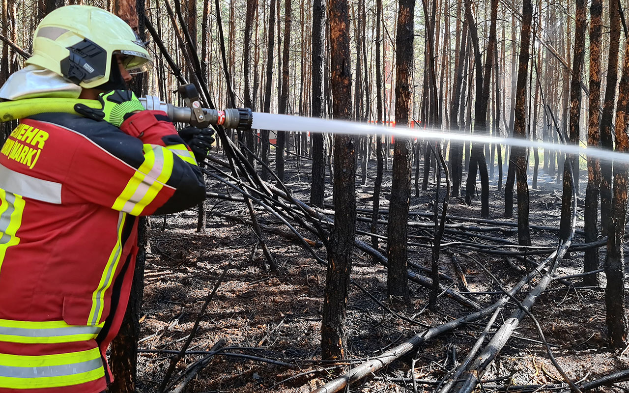 Einsatz 22/2021, 14.08.2021, 14:39 Uhr, B:Wald-Gross/WSP Münchehofe ...